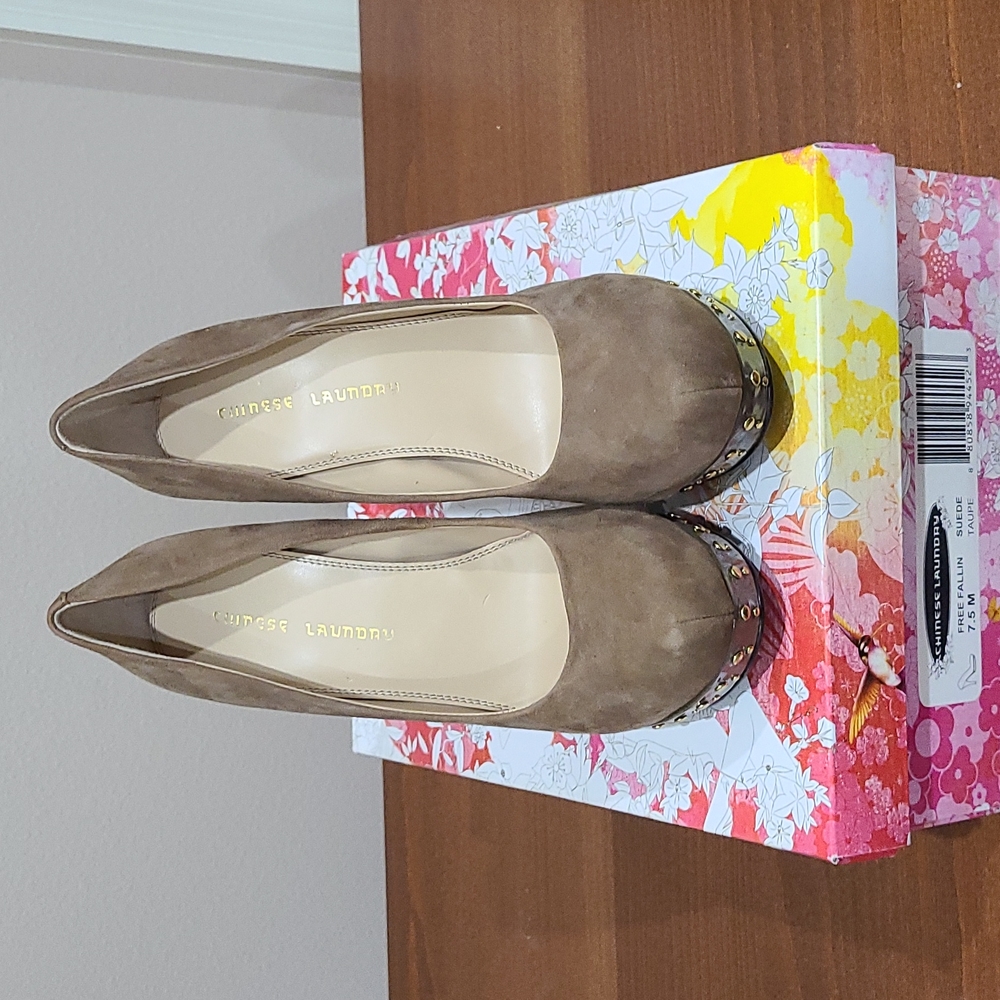 Chinese Laudry Platform Heel Size 7.5